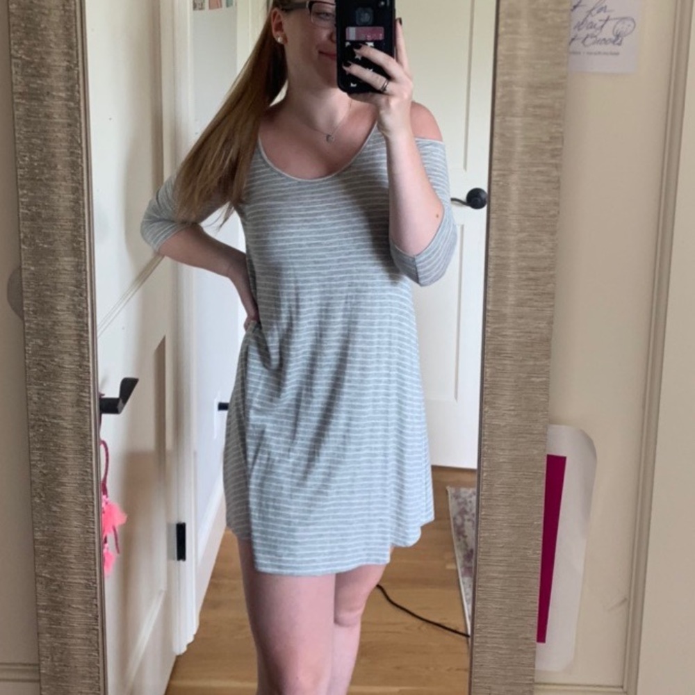 OPEN SHOULDER DRESS!